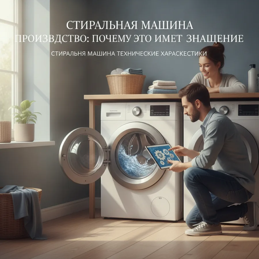 Стиральная машина производство: почему это имеет значение